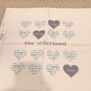 New in bag thirty one canvas pillow cover